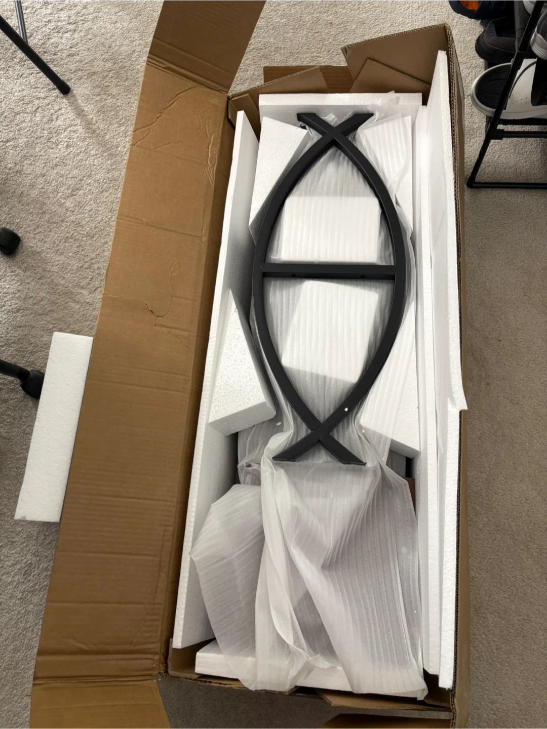Rustic Brown Console Table – Brand New - photo 4