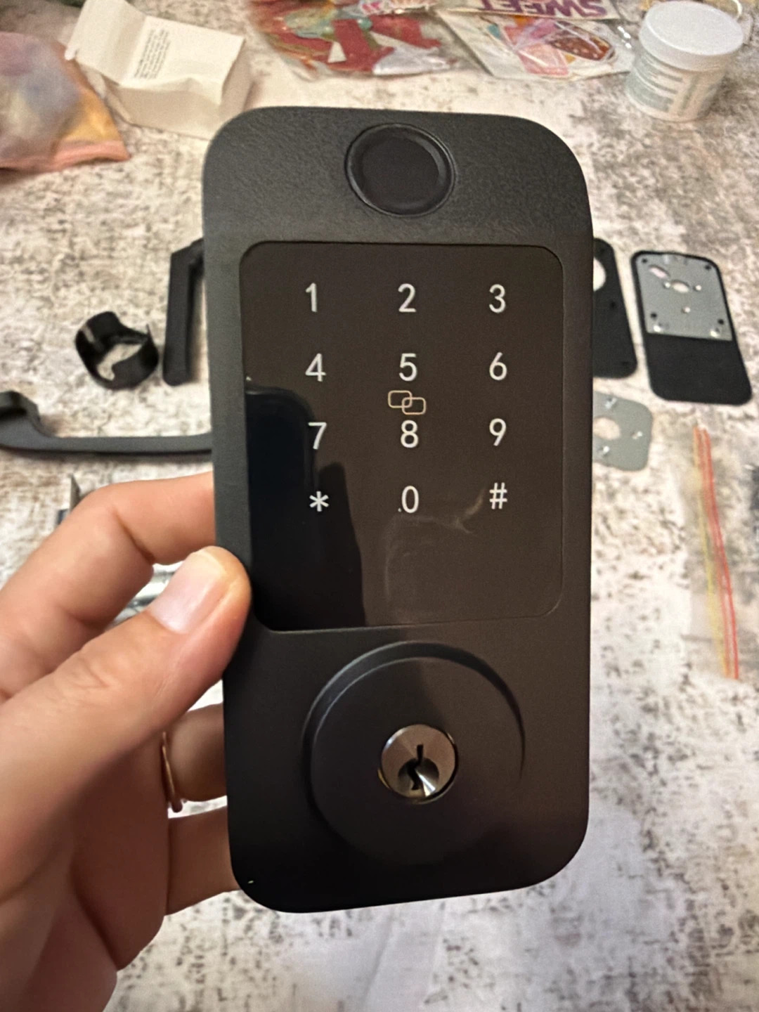 Digital Smart Door Lock with Handle - photo 2
