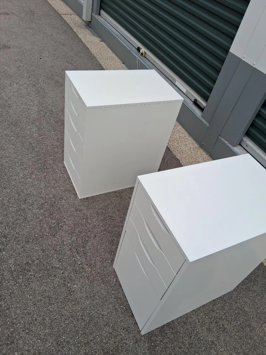 Two IKEA Alex Drawer Units - photo 4