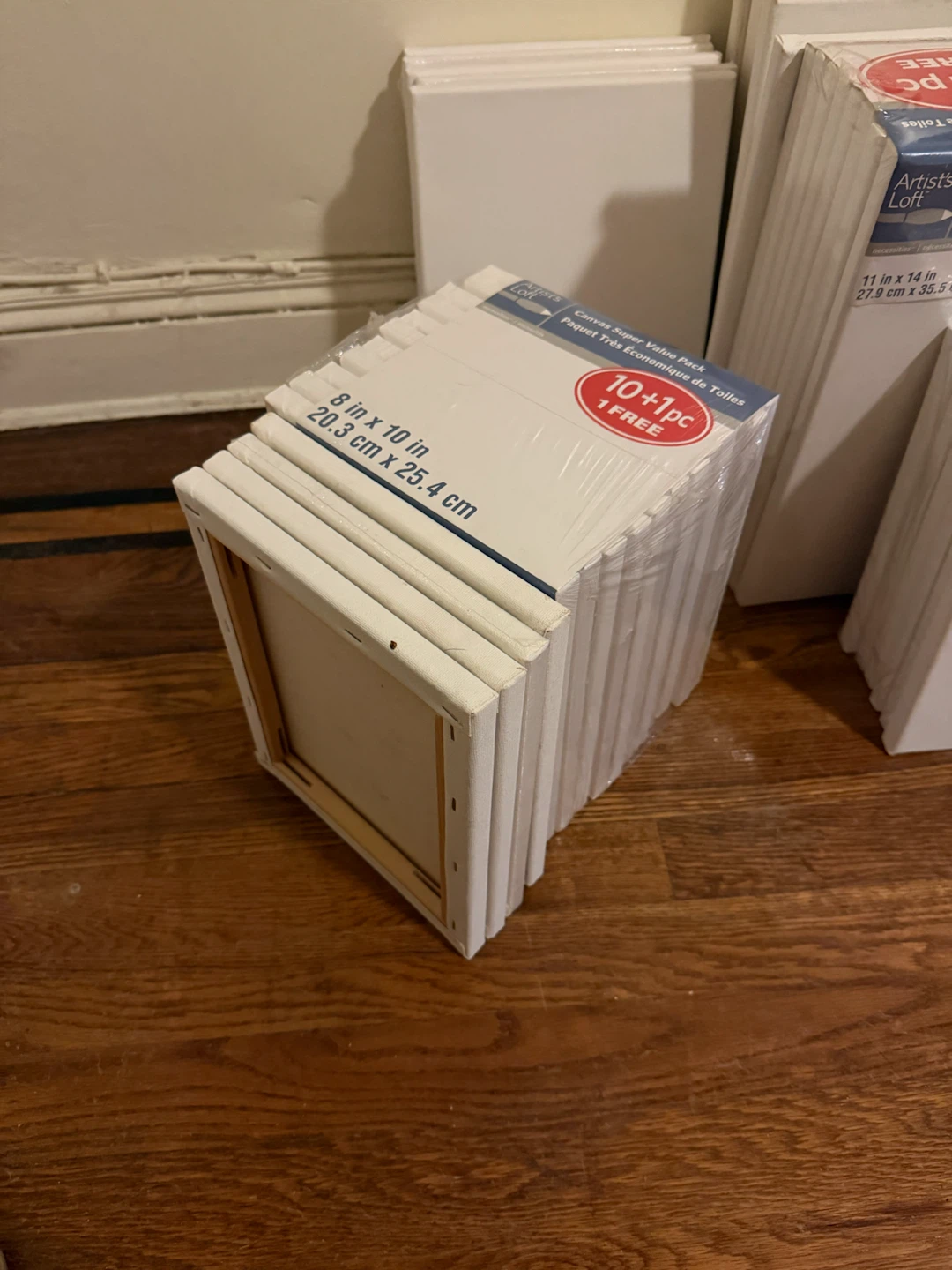 New Blank Artist Canvases 8x10 – 15 Pieces