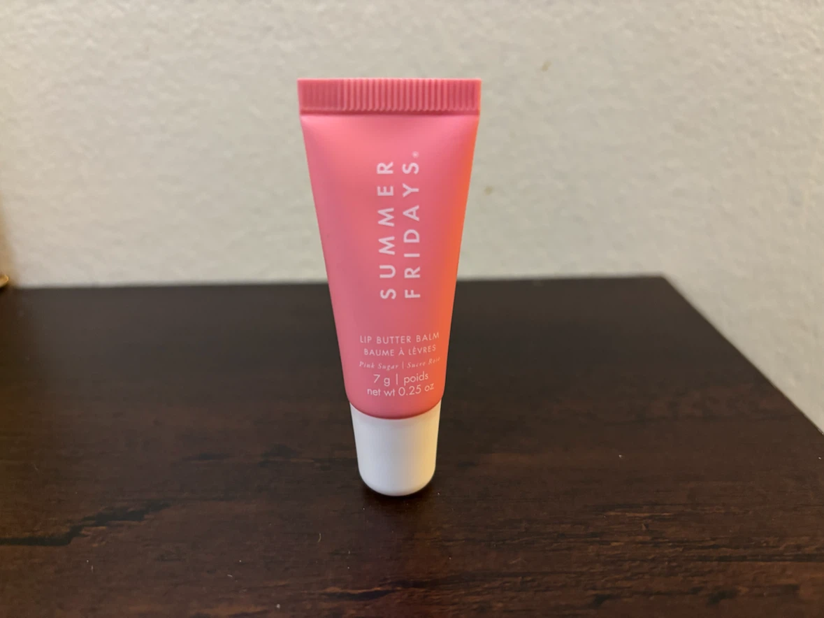 CLEARANCE-Summer Fridays Lip Butter Balm in Pink Sugar