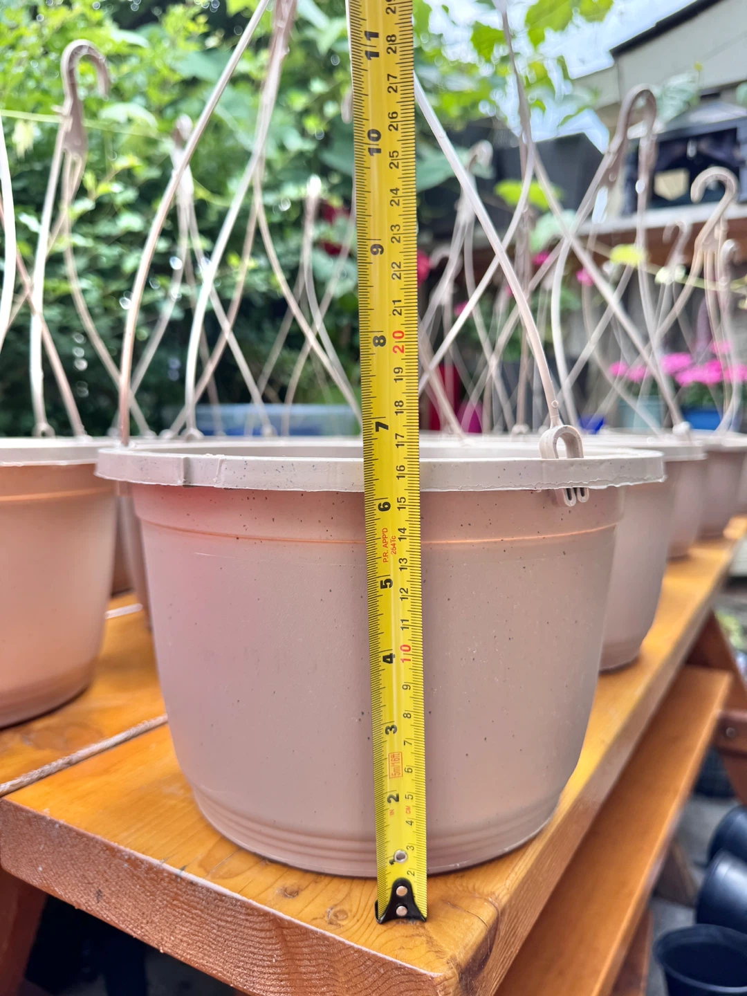 Hanging Baskets 9” diameter × 6.5” H (23” H overall) - photo 4