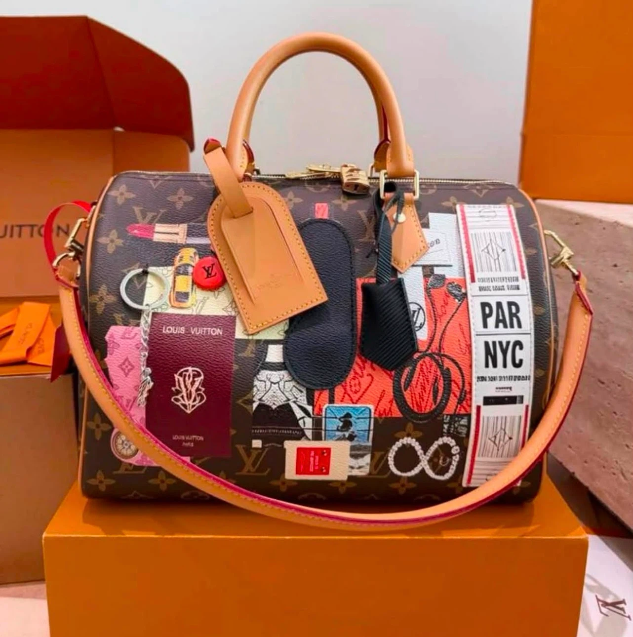 Louis Vuitton Speedy Bandouliere 30 Limited Edition