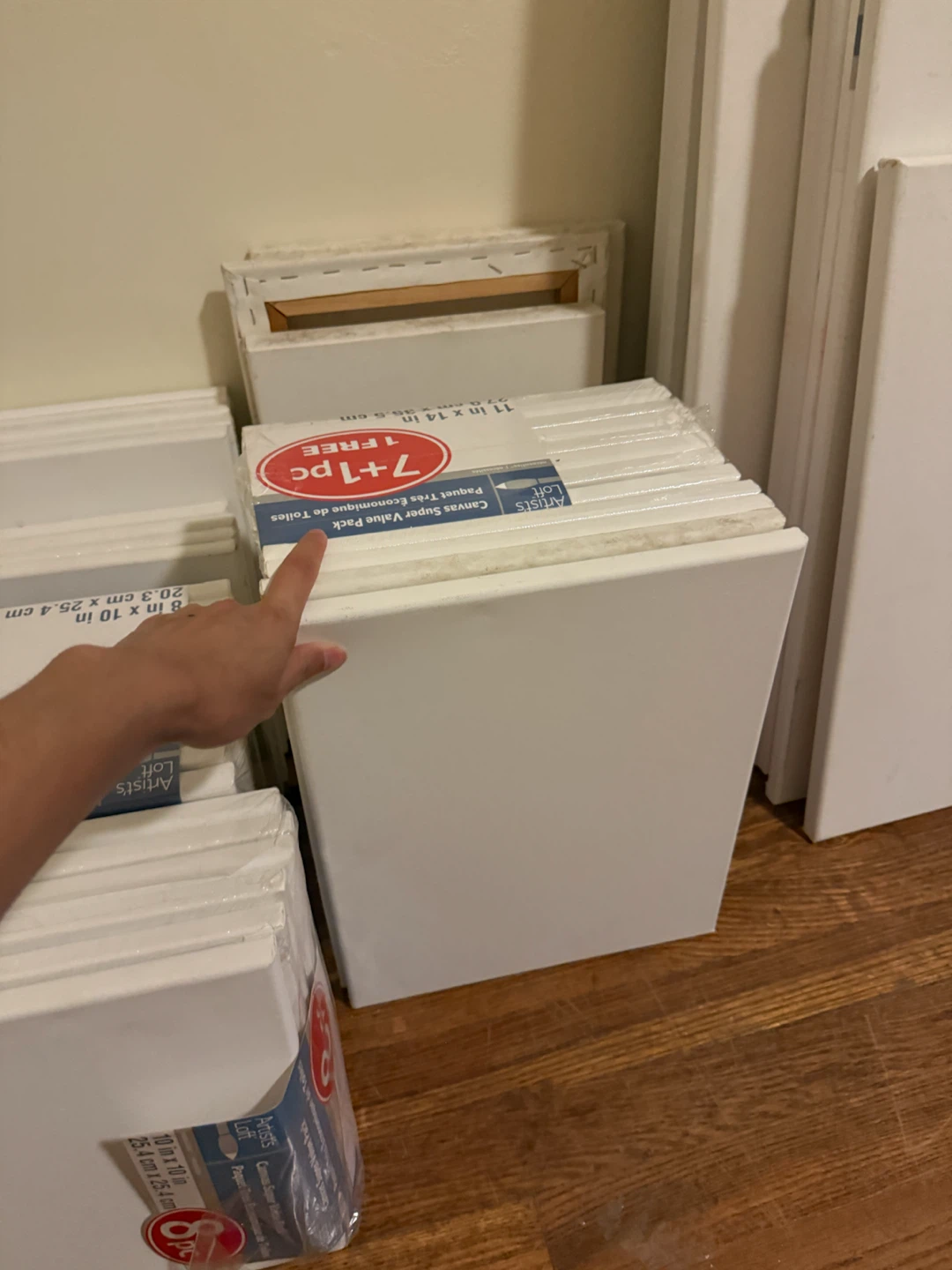 New Blank Artist Canvases 11x14 – 12 Pieces