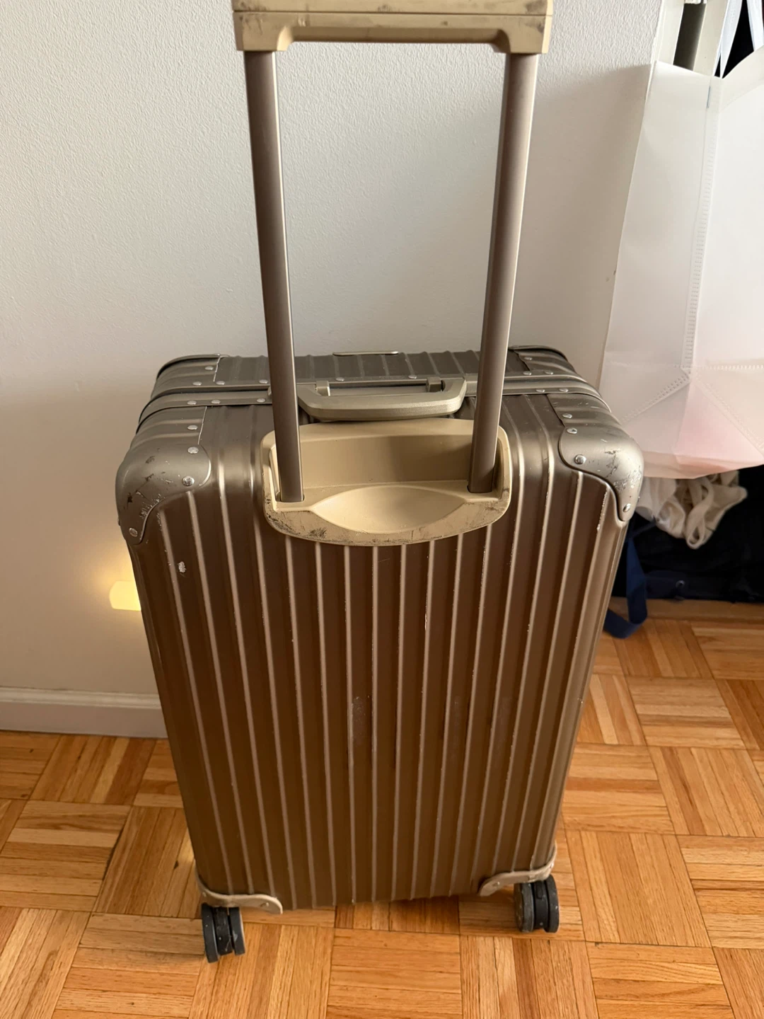 Rimowa Gold Aluminum Luggage Suitcase - photo 3