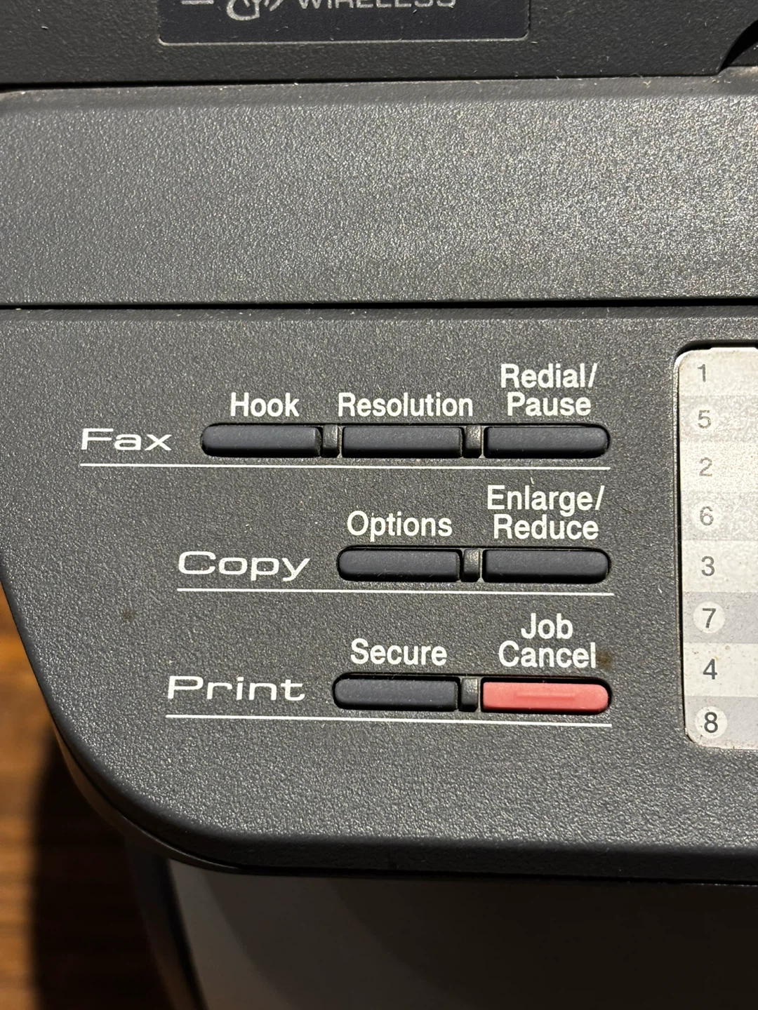Brother MFC-7840W Wireless Laser Printer - photo 3