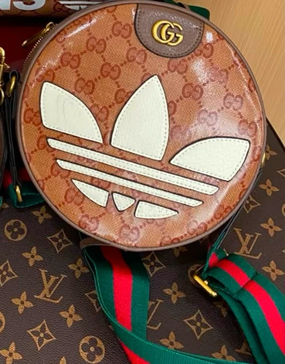 Gucci x Adidas Round  Bag