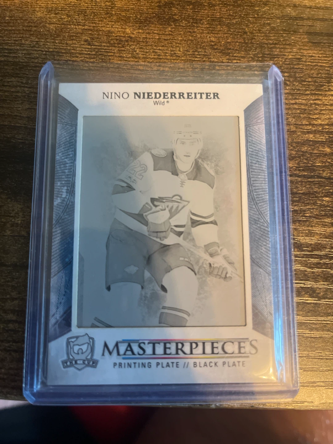 2017-18 Upper Deck The Cup Nino Niederreiter 1/1 Plate