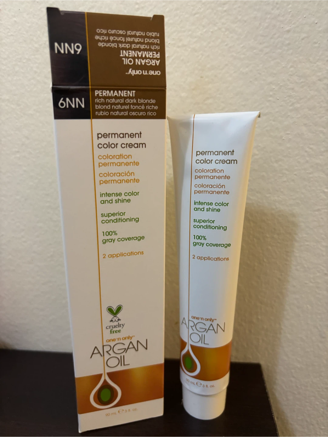 CLEARANCE-One 'n Only Argan Oil Permanent Color Cream 6NN