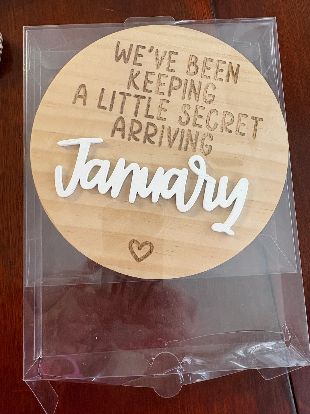 Hobby Lobby Pregnancy Announcement Sign - photo 3