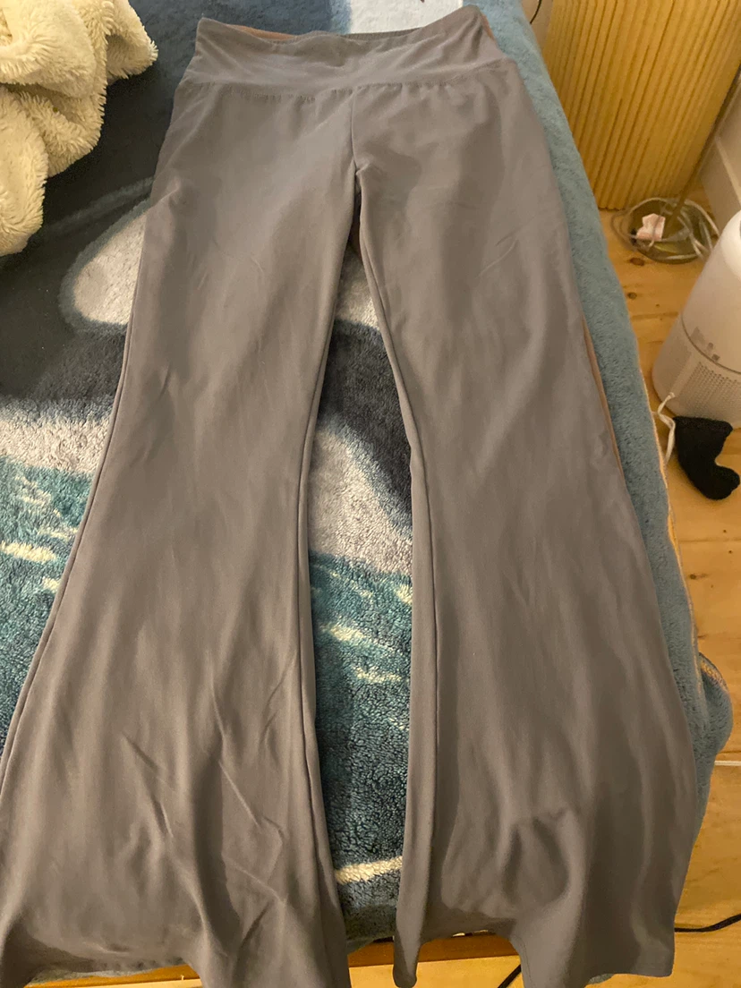 Grey Flare Leggings