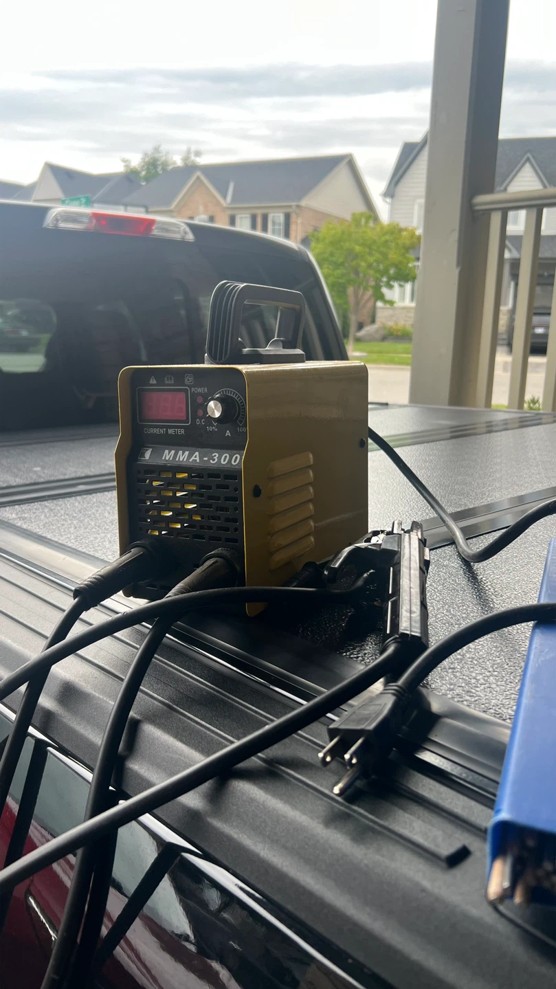 stick Welding Machine with 6013 rods