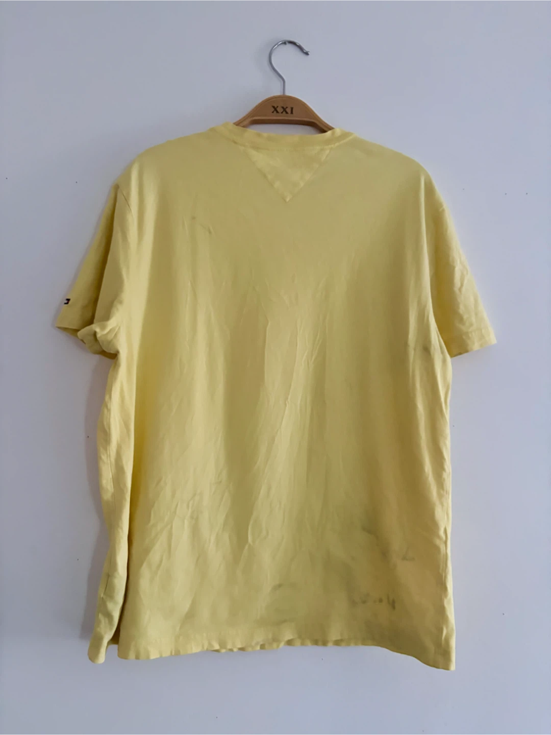 Tommy Hilfiger Yellow V-Neck T-Shirt - photo 2