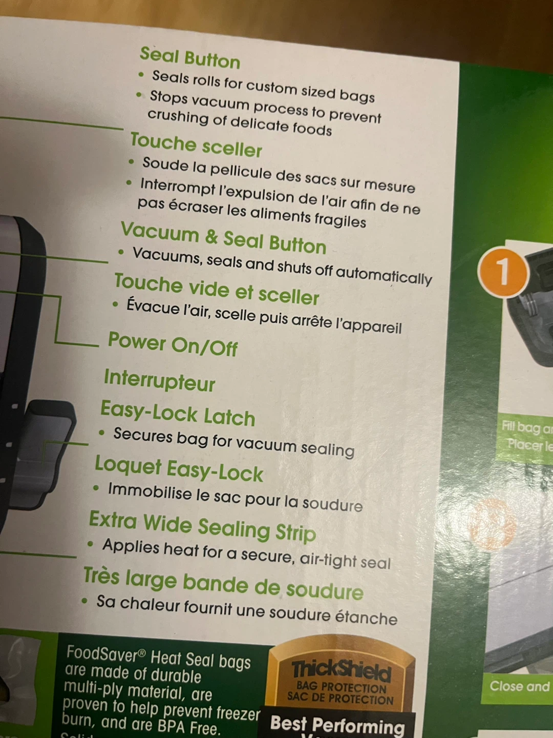 FoodSaver FM2000 Vacuum Sealing System, new - photo 4