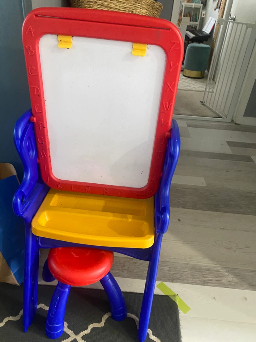 Crayola Kids Art Easel with Stool
