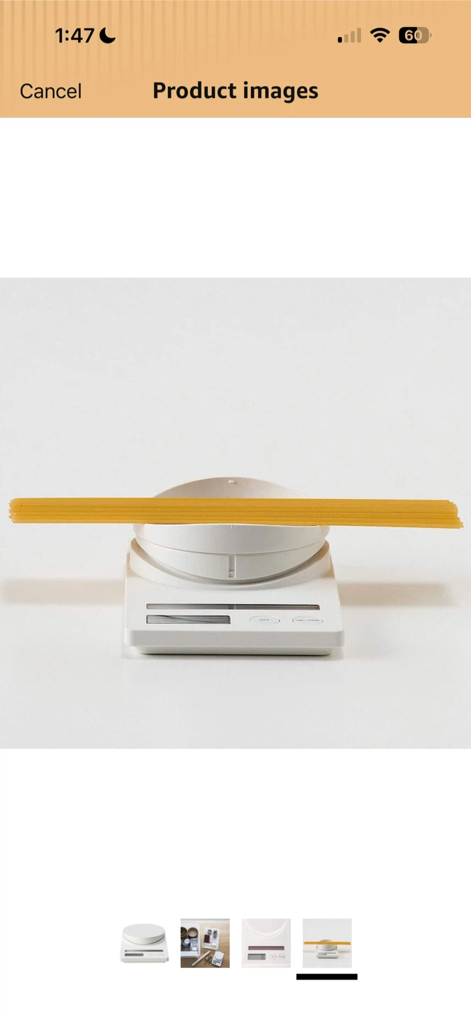 Muji solar cooking scale - photo 5