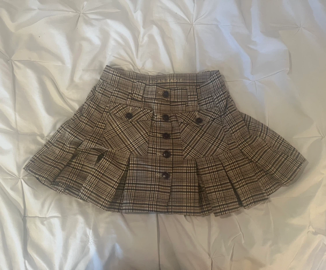 American Eagle Plaid Mini Skirt