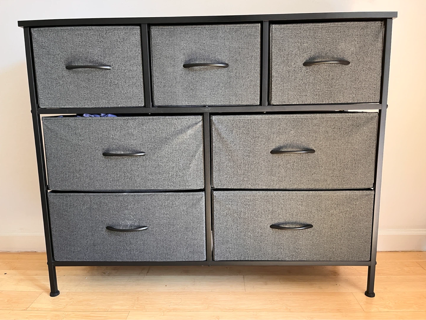 7-Drawer Fabric Dresser Storage Unit