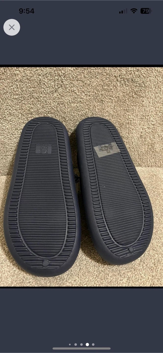 U.S. Polo Assn. Navy Slippers - photo 4