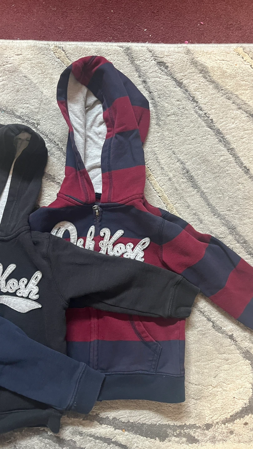 3 OshKosh B'gosh Zip-Up Hoodies - Size 3T - photo 4