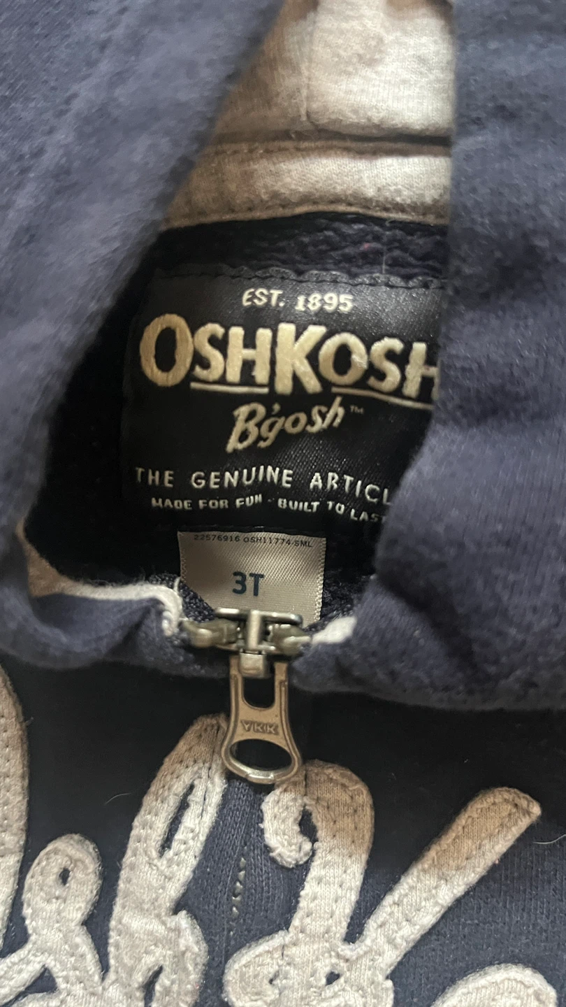 3 OshKosh B'gosh Zip-Up Hoodies - Size 3T - photo 5