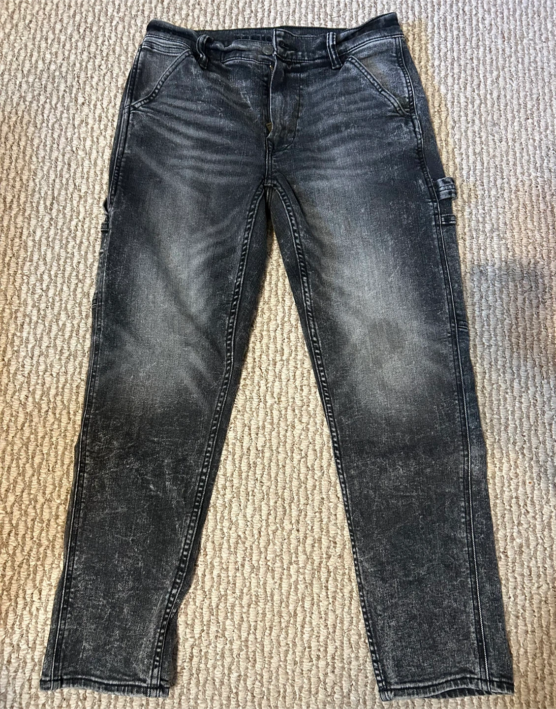 American Eagle Men's Black Jeans