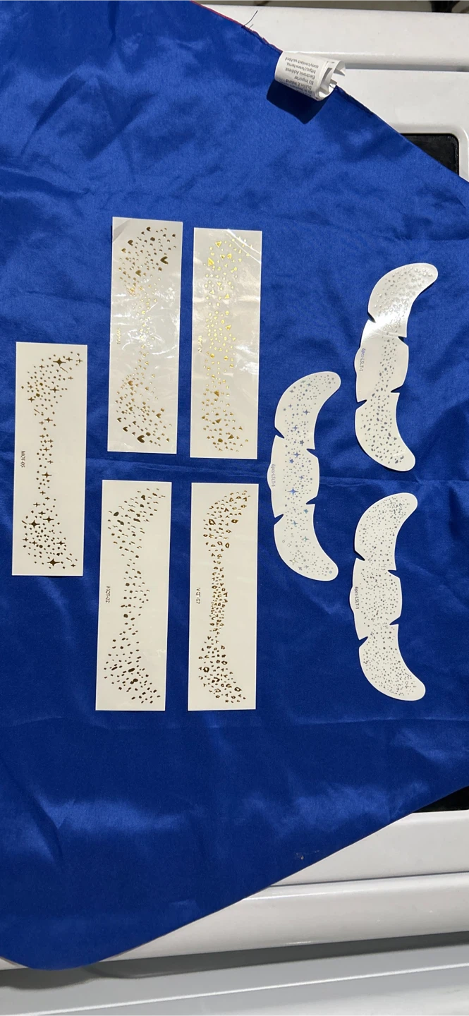 Assorted Face Freckle Temporary Tattoos - photo 2