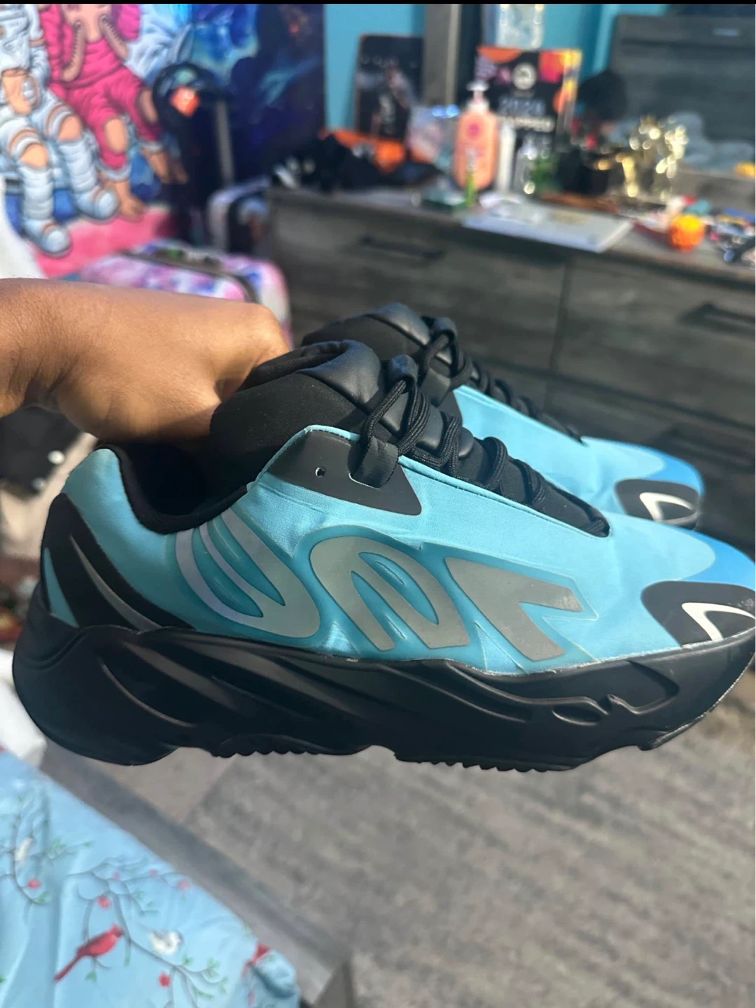 Adidas Yeezy Boost 700 MNVN Bright Cyan