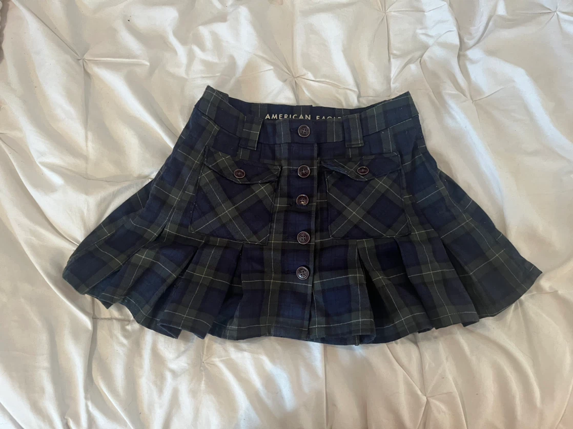 American Eagle Plaid Mini Skirt