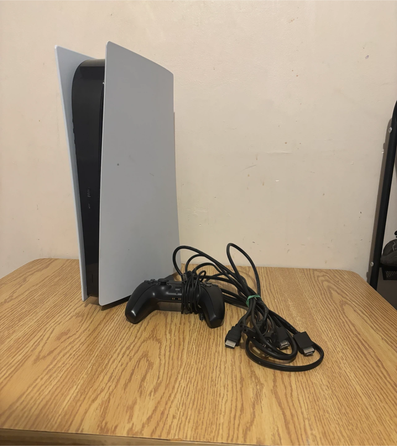 PlayStation 5 Console with Controller and Cables