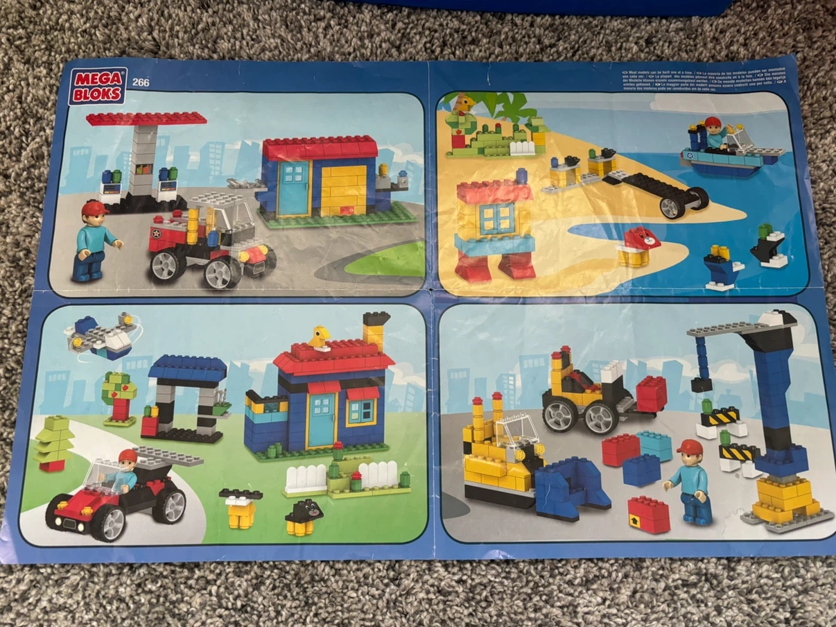 Mega Bloks 550 Piece Building Set - photo 3