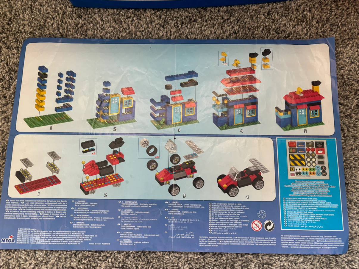 Mega Bloks 550 Piece Building Set - photo 4