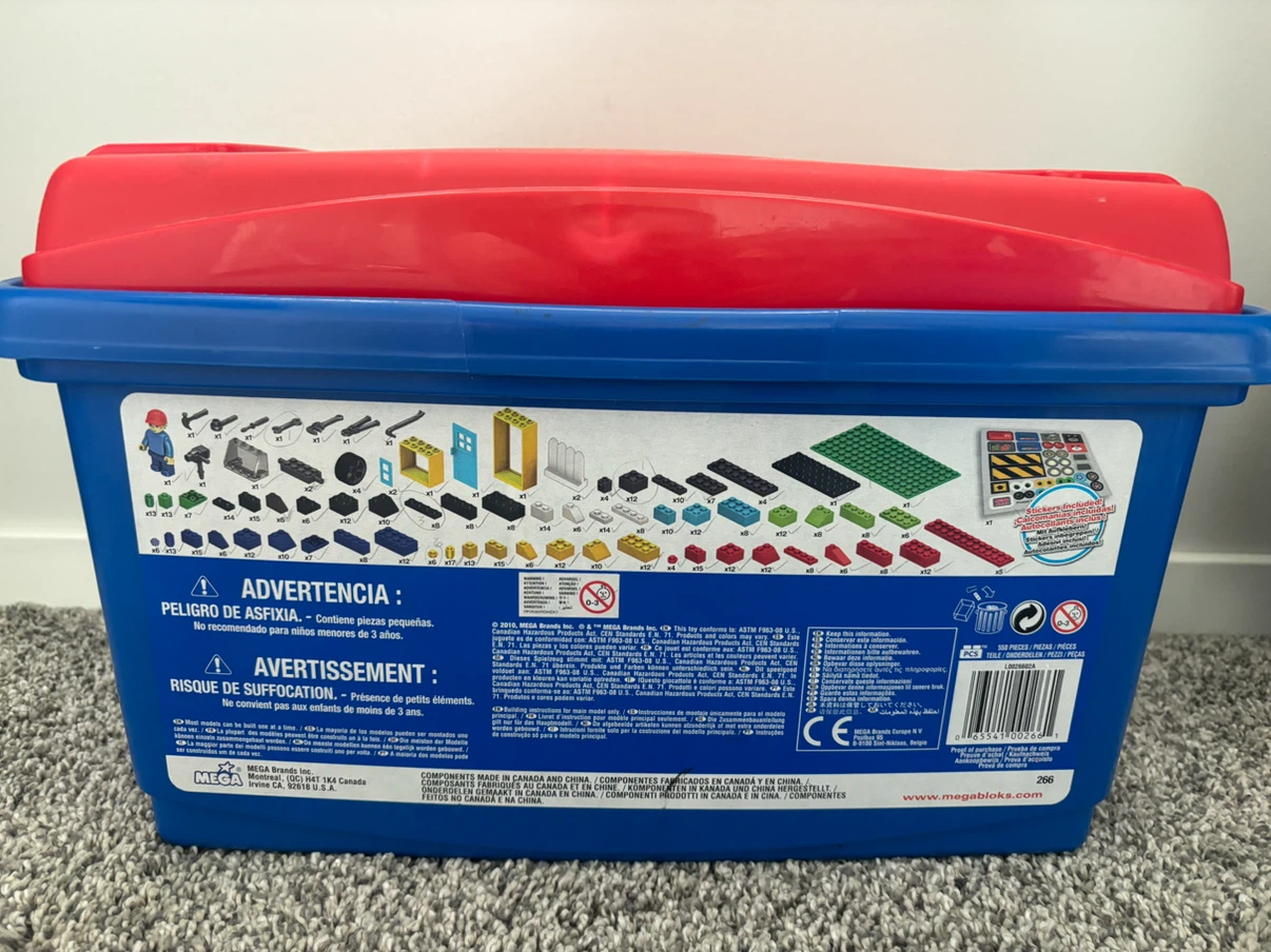 Mega Bloks 550 Piece Building Set - photo 5