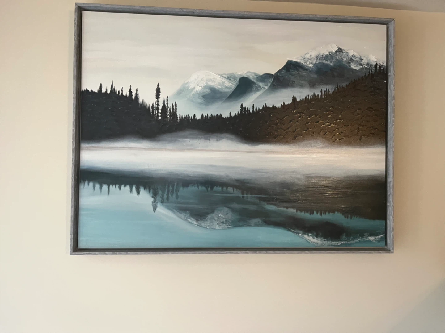 Large Framed Landscape Wall Art - photo 2