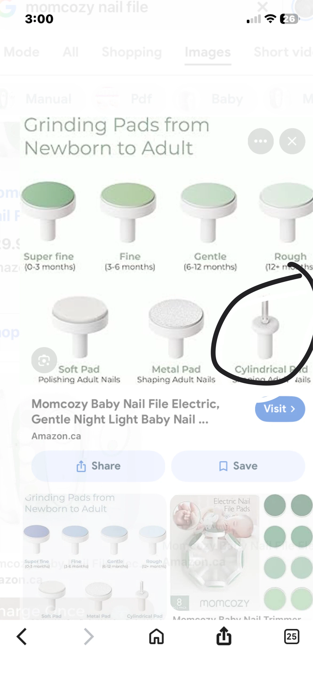 Momcozy Electric Baby Nail File Kit - photo 3