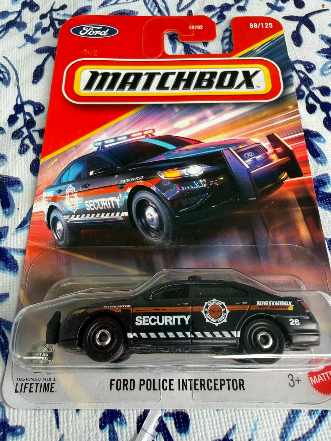 Matchbox Ford Police Interceptor Security