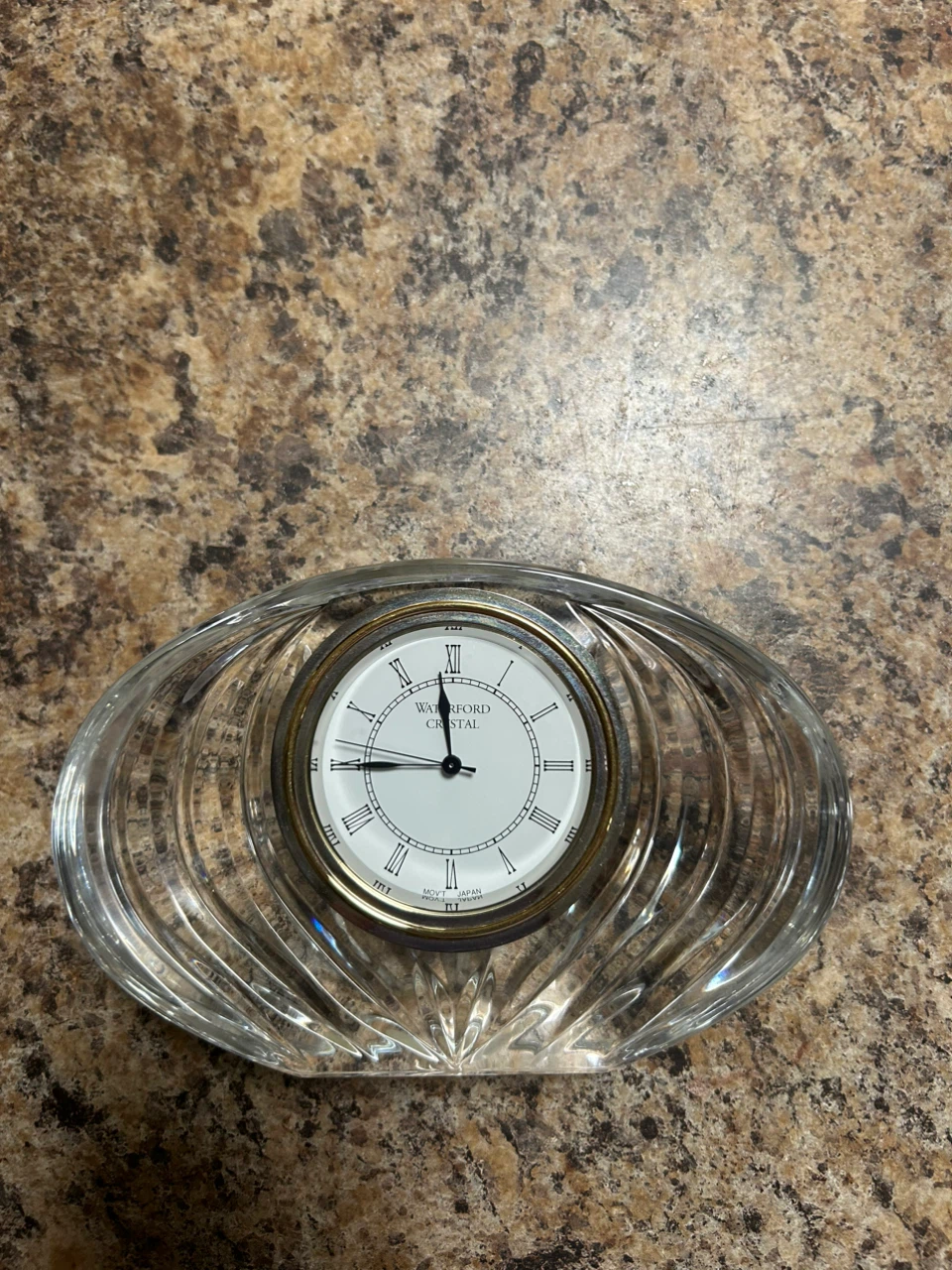 Waterford Crystal Table Clock