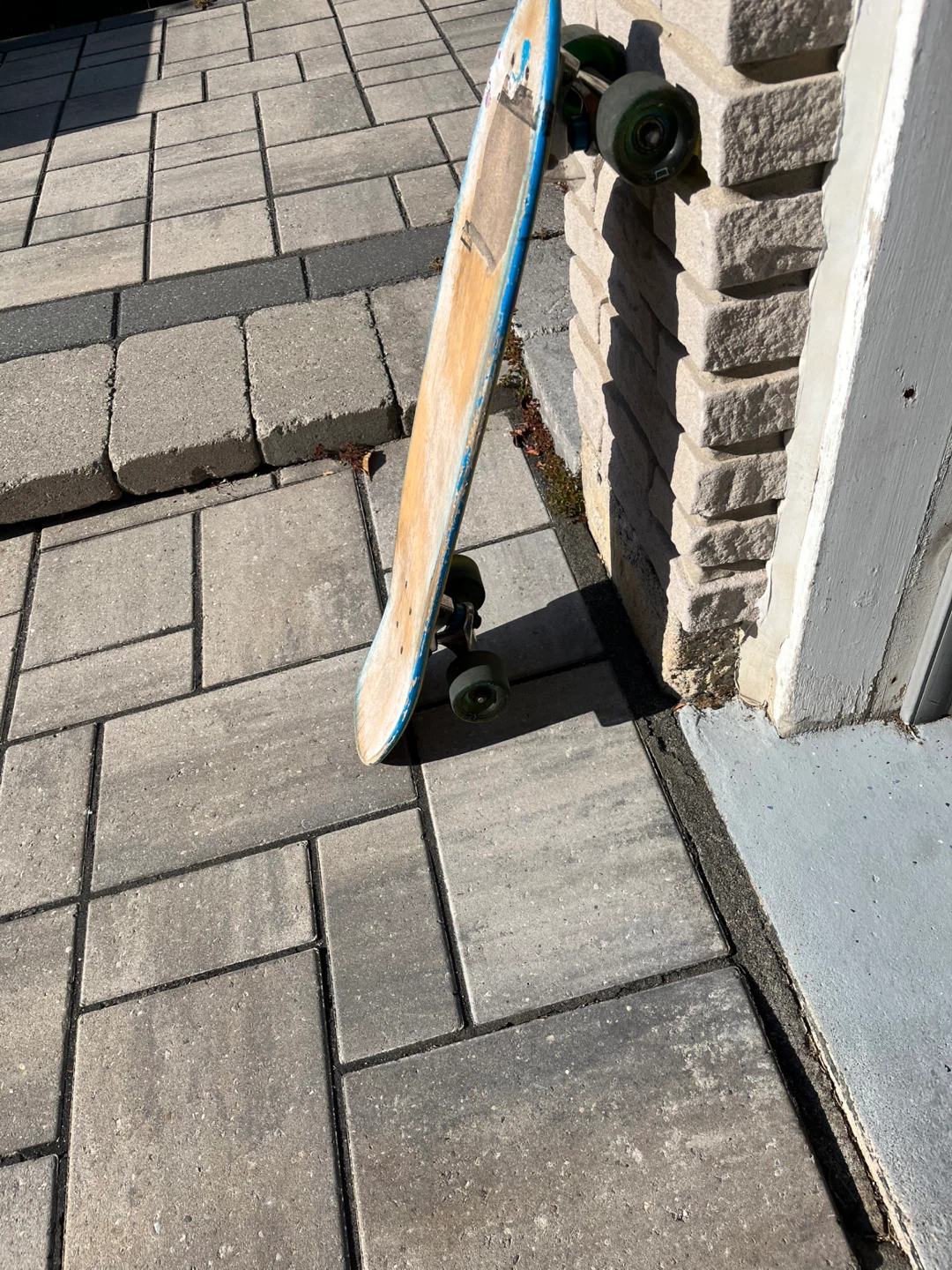 Vintage Wooden Skateboard - photo 2