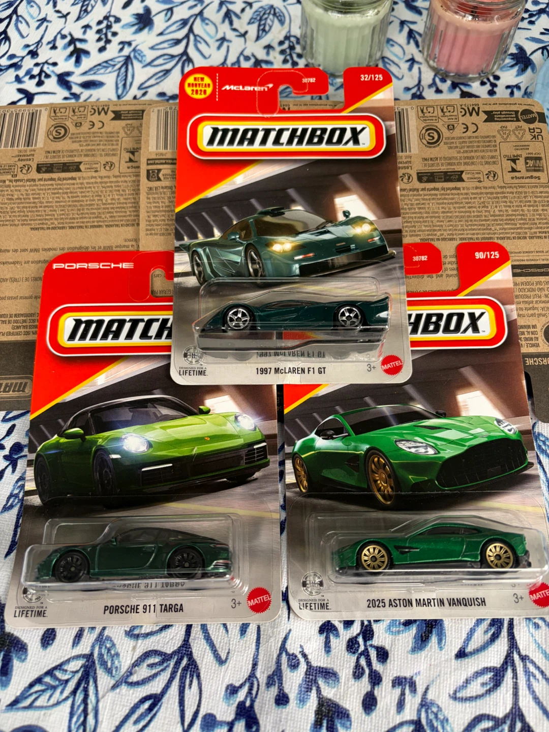 Matchbox Die-Cast Car Collection (Set of 3)