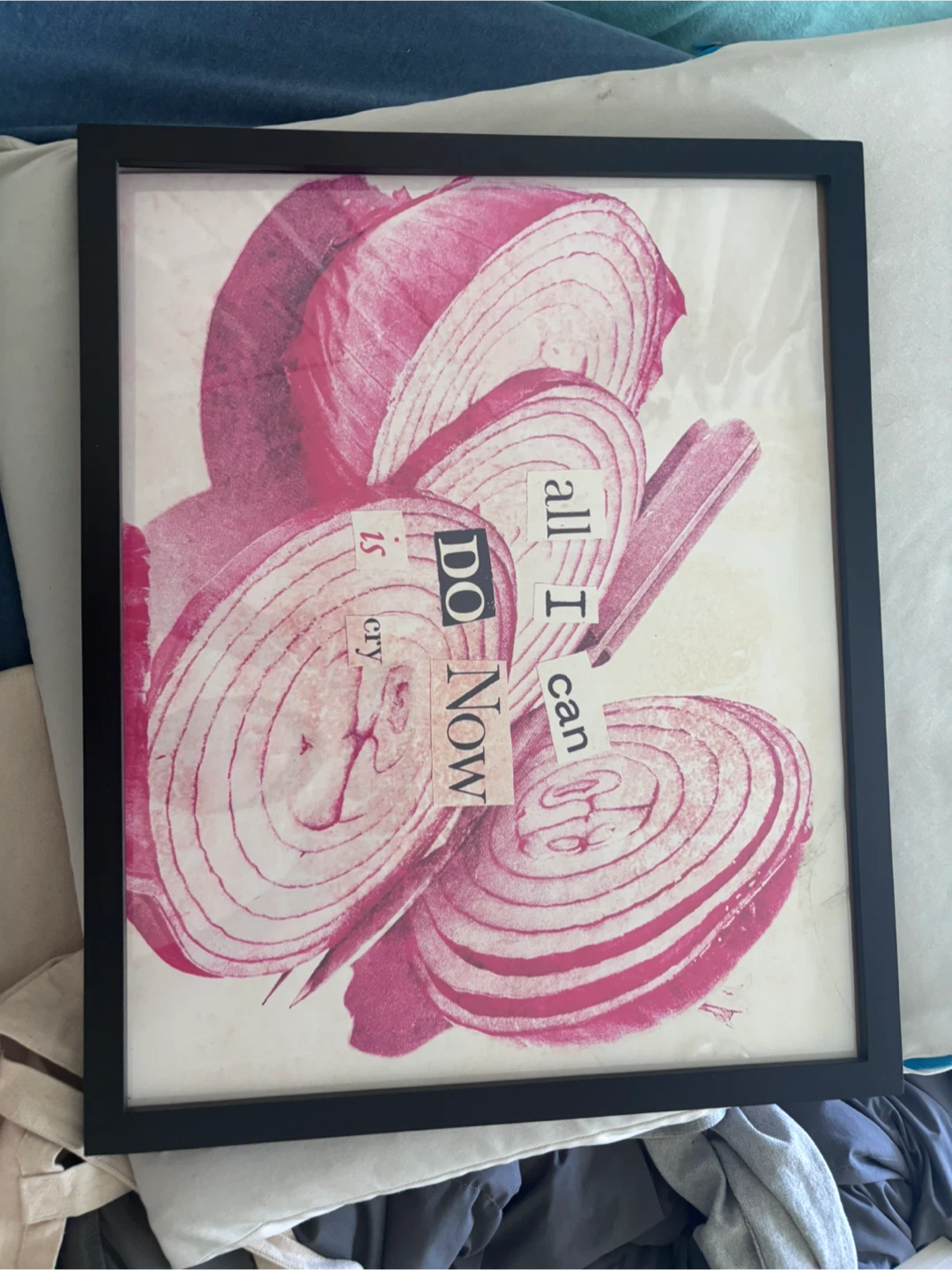 Framed Onion Art Print - photo 2