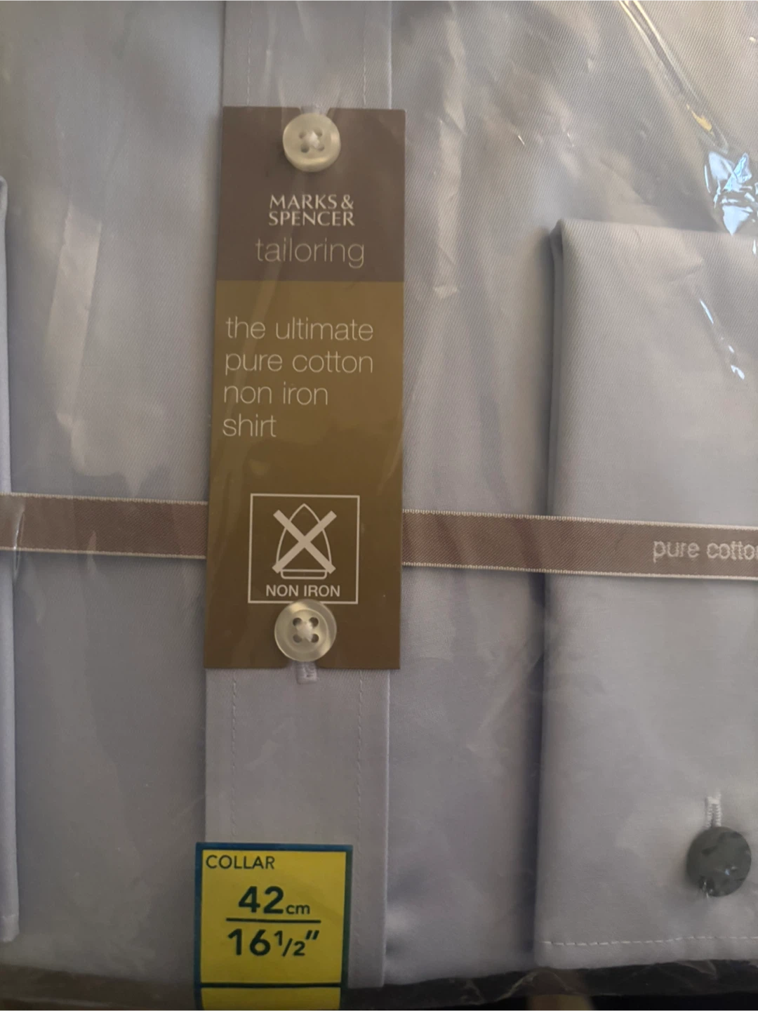 Marks & Spencer Tailoring Non-Iron Shirt - photo 2