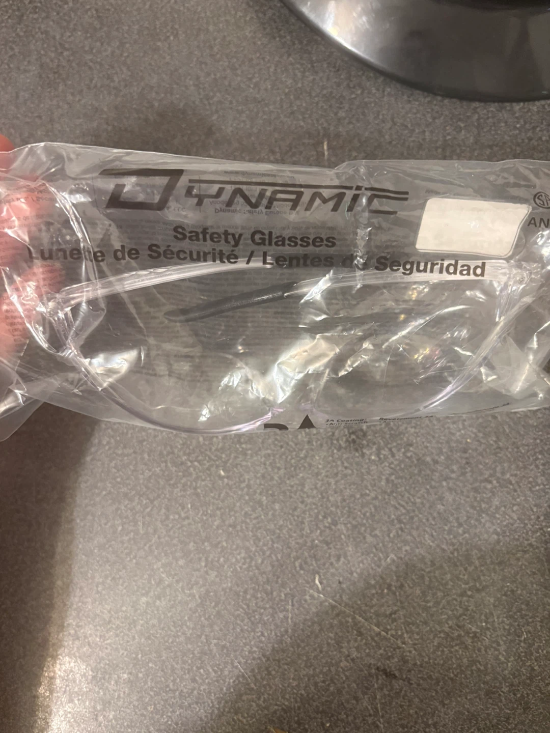 MSA Hard Hat and Dynamic Safety Glasses - photo 2