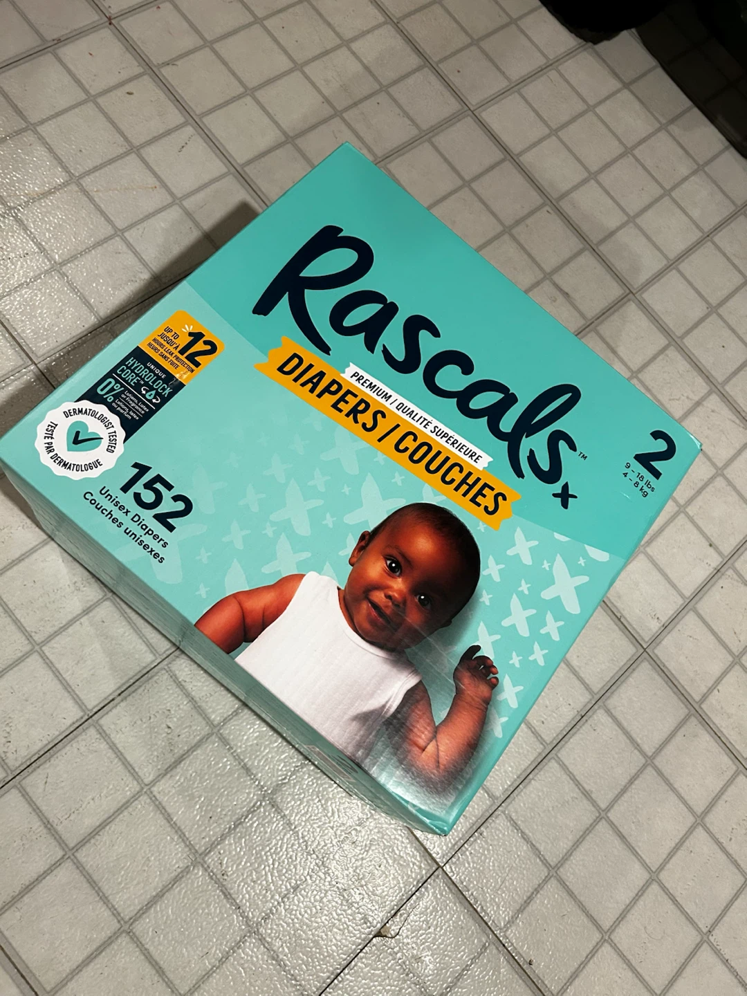 Rascals Size 2 Diapers (152 Count) - photo 2