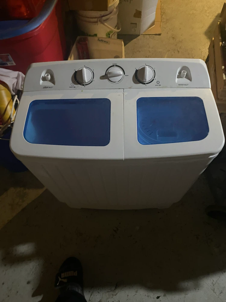 Portable Twin-Tub Washing Machine