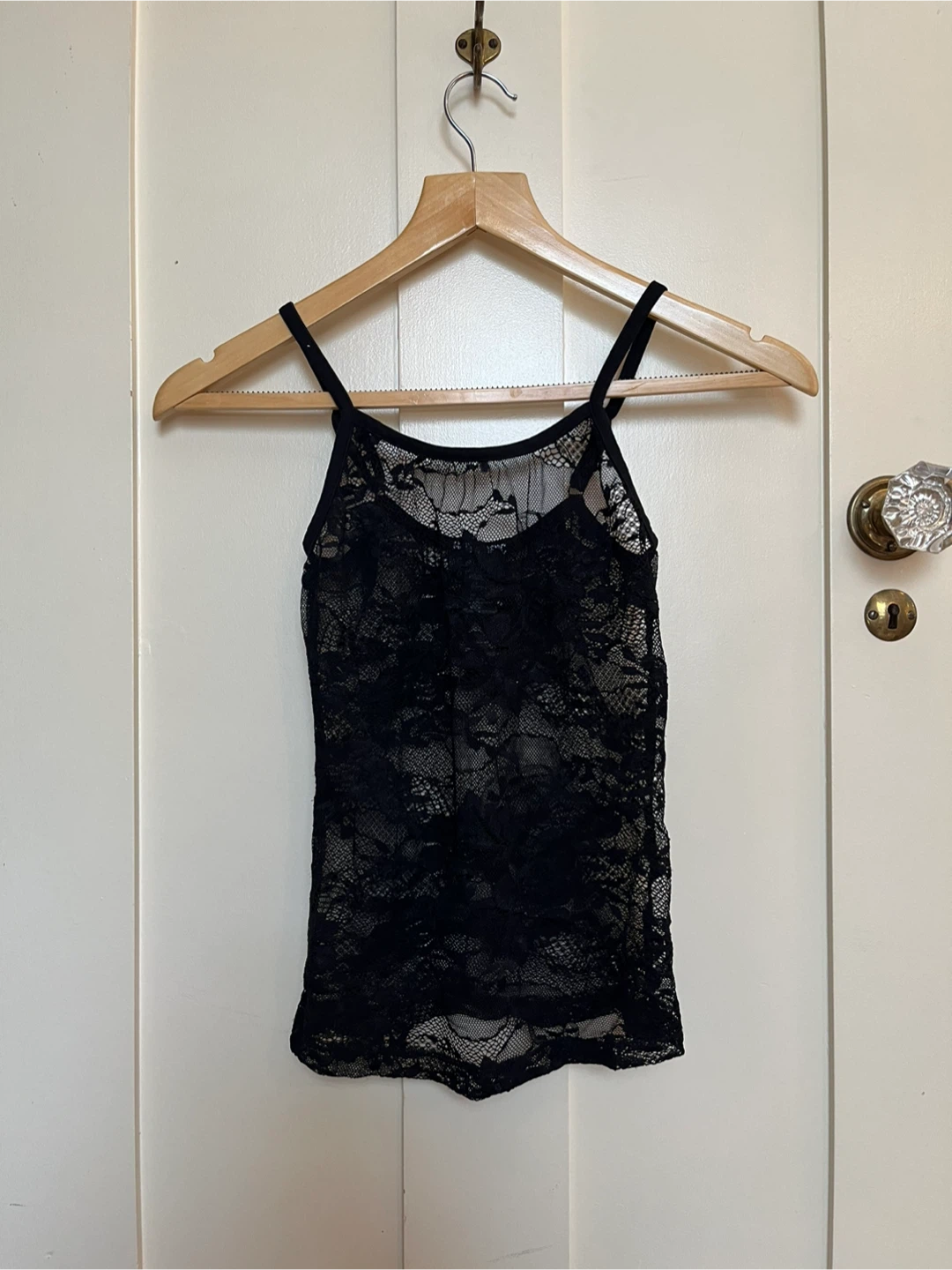 Black lace camisole Hot Topic