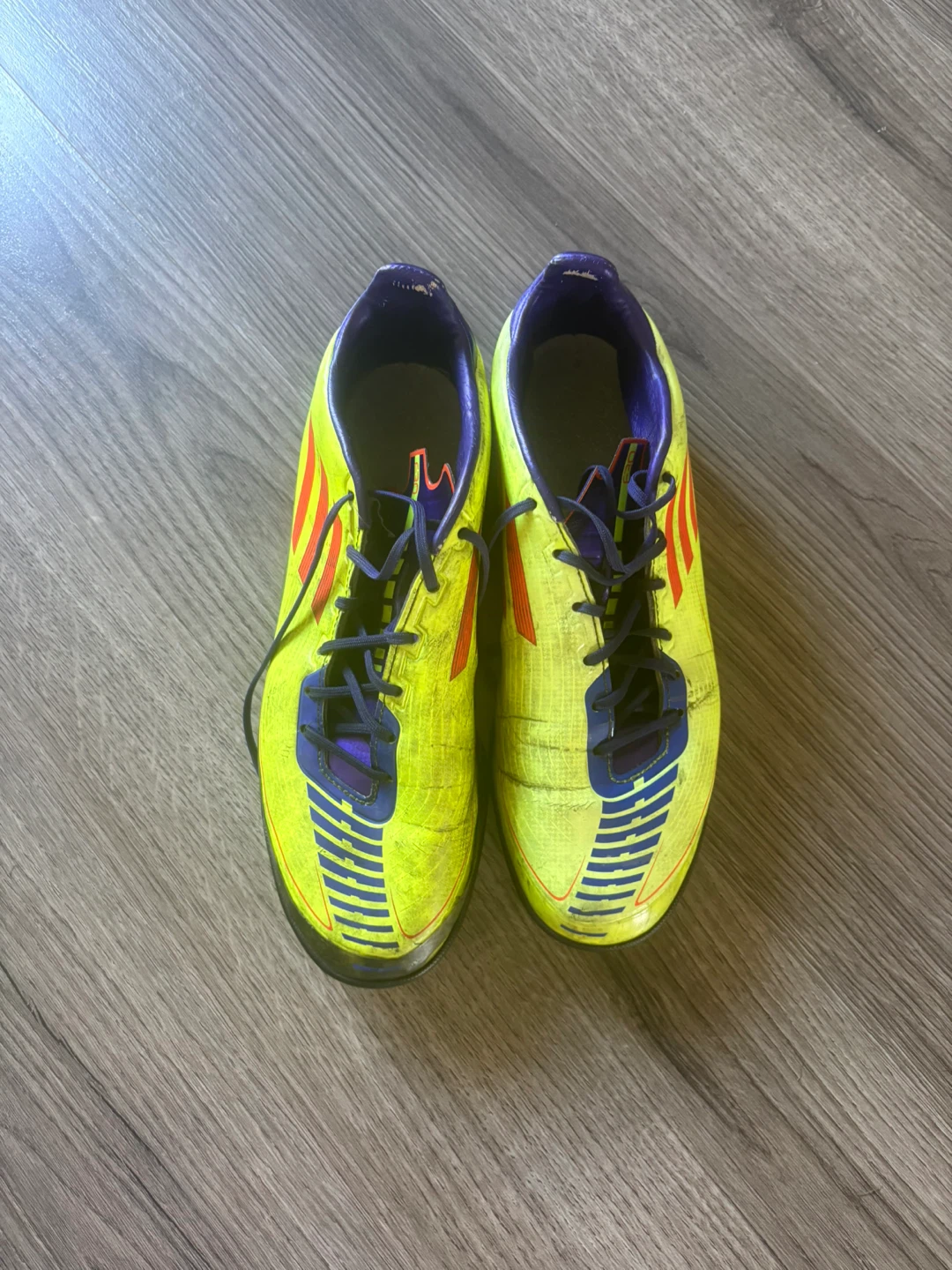 Adidas Soccer Cleats Neon Yellow