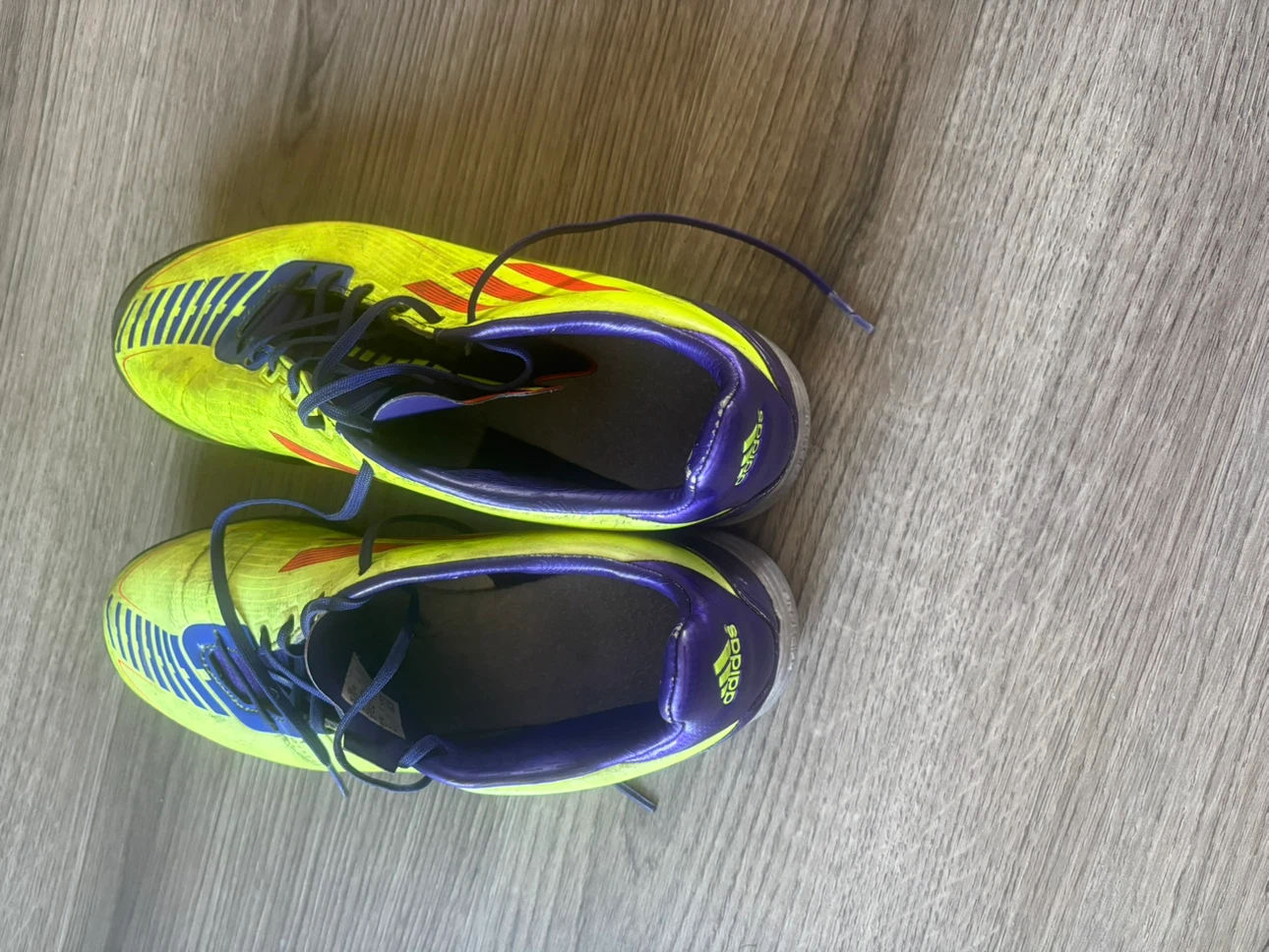 Adidas Soccer Cleats Neon Yellow - photo 3
