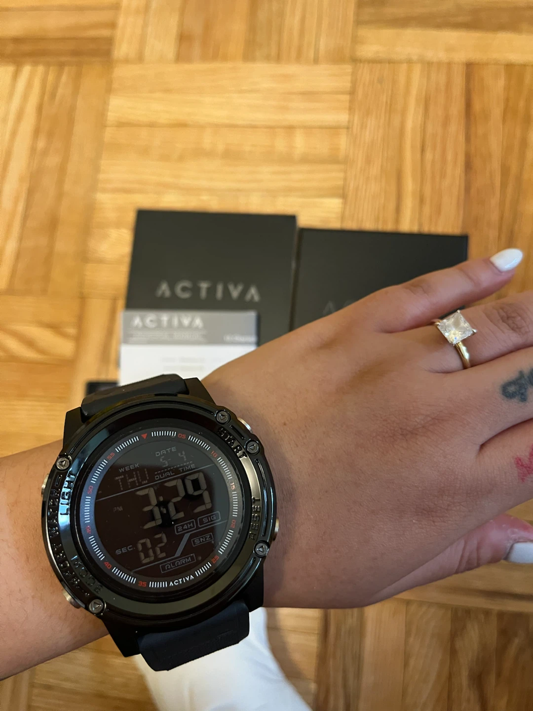 Activa x Invicta Men’s Digital Watch 52mm Black - photo 2