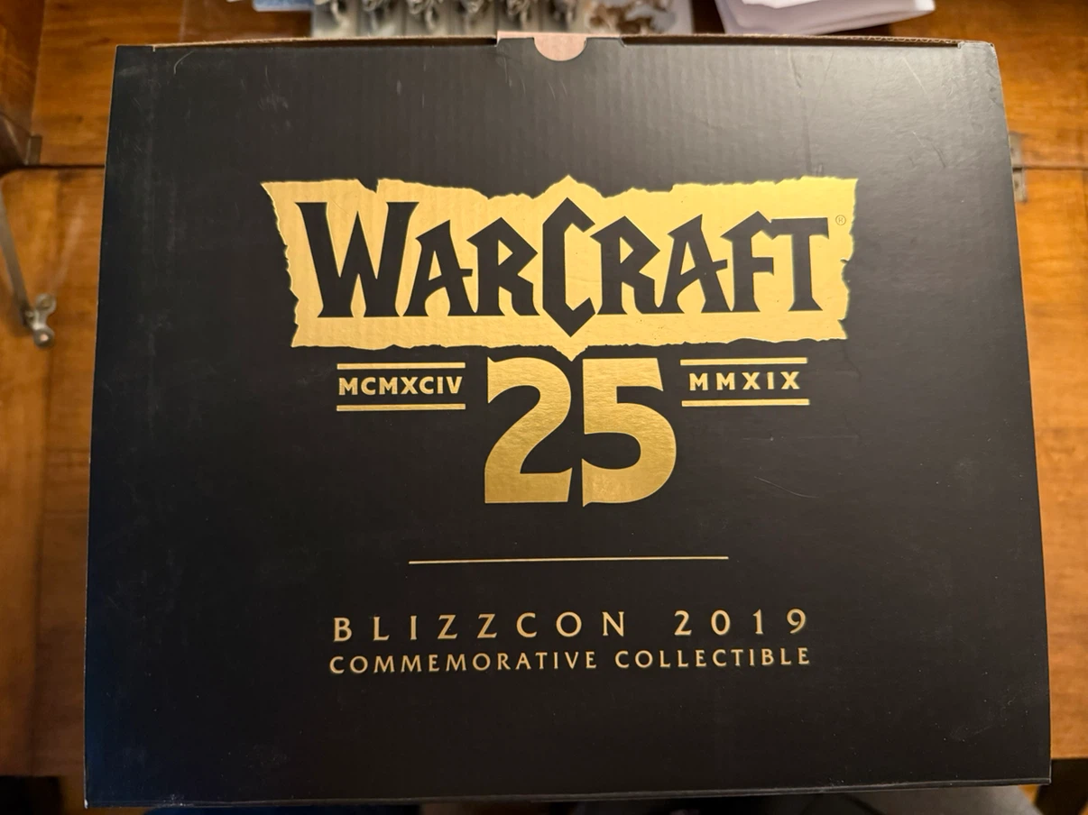Warcraft 25th Anniversary Footman Statue