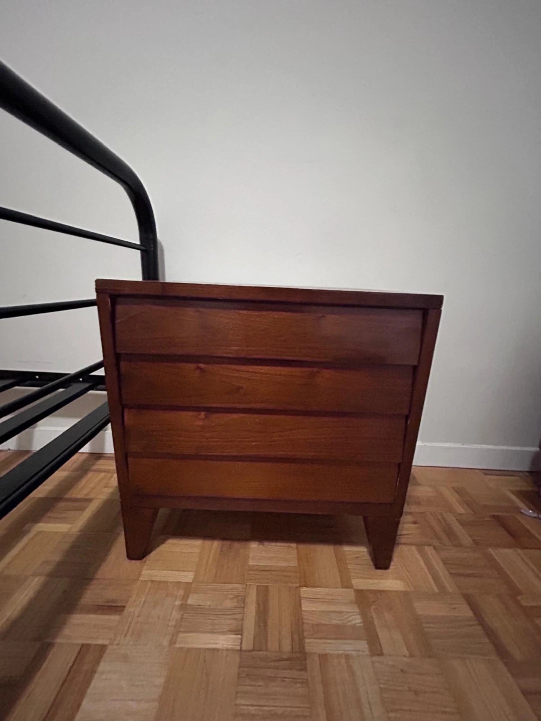 Single Metal Bed Frame and Mattress - photo 2